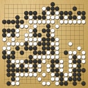 Board position at the end of game EGC 2011 - Round 5 - Game 1: Youngsam Kim vs Catalin Taranu