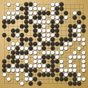 Board position at the end of game EGC 2011 - Round 6 - Game 2: Ilja Shikshin vs Cristian Pop