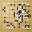 Board position at the end of game EGC 2011 - Round 6 - Game 4: Jan Simara vs Ondrej Silt