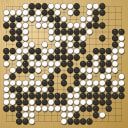 Board position at the end of game EGC 2011 - Round 7 - Game 4: Cristian Pop vs Cornel Burzo