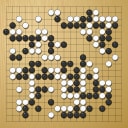 Board position at the end of game EGC 2012 - Round 2 - Game 1: Cornel Burzo vs Jan Simara