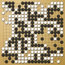 Board position at the end of game EGC 2012 - Round 3 - Game 1: Jan Simara vs Pavol Lisy