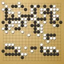 Board position at the end of game EGC 2012 - Round 2 - Game 1: Ilja Shikshin vs Cristian Pop
