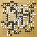 Board position at the end of game EGC 2012 - Round 2 - Game 2: Mateusz Surma vs Johannes Obenaus