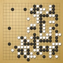 Board position at the end of game EGC 2012 - Round 3 - Game 1: Ondrej Silt vs Cornel Burzo