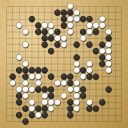 Board position at the end of game EGC 2013 - Round 3 - Game 1: Mateusz Surma vs Hui Fan