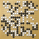 Board position at the end of game EGC 2013 - Round 1 - Game 1: Lukas Kraemer vs Hui Fan