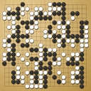 Board position at the end of game EGC 2013 - Round 4 - Game 1: Hui Fan vs Mateusz Surma