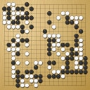 Board position at the end of game EGC 2013 - Round 7 - Game 3: Andrii Kravets vs Remi Campagnie