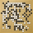 Board position at the end of game EGC 2014 - Round 3 - Game 2: Alexandr Dinerstein vs Ilja Shikshin