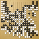 Board position at the end of game EGC 2014 - Round 6 - Game 1: Zexiang Sui vs Yulin Tong