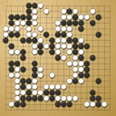 Board position at the end of game EGC 2015 - Round 1 - Game 2: Ilja Shikshin vs Jan Prokop