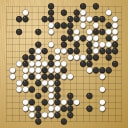 Board position at the end of game EGC 2015 - Round 2 - Game 2: Pavol Lisy vs Andrii Kravets
