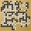 Board position at the end of game EGC 2015 - Round 6 - Game 1: Thomas Debarre vs Hui Fan