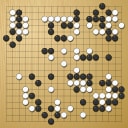 Board position at the end of game EGC 2020 - Round 1 - Game 1: Anton Zatonskikh vs Remi Campagnie