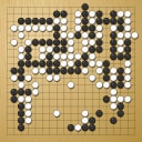 Board position at the end of game EGC 2021 - Round 3 - Game 6: Fredrik Blomback vs Vjacheslav Kajmin