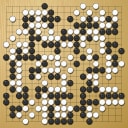 Board position at the end of game EGC 2023 - Round 3 - Game 4: Valerii Krushelnytskyi vs Jonas Welticke