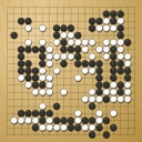 Board position at the end of game EGC 2023 - Round 4 - Game 4: Matias Pankoke vs Remi Campagnie