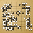 Board position at the end of game EGC 2023 - Round 5 - Game 2: Ali Jabarin vs Remi Campagnie