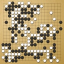 Board position at the end of game EGC 2023 - Round 5 - Game 4: Thomas Debarre vs Valerii Krushelnytskyi