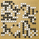 Board position at the end of game EGC 2023 - Round 6 - Game 4: Artem Kachanovskyi vs Fredrik Blomback
