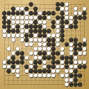 Board position at the end of game EGC 2023 - Round 7 - Game 2: Ali Jabarin vs Fredrik Blomback