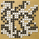 Board position at the end of game EGC 2023 - Round 8 - Game 1: Andrii Kravets vs Ali Jabarin