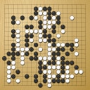 Board position at the end of game EGC 2024 - Round 1 - Game 2: Ali Jabarin vs Vsevolod Ovsiienko