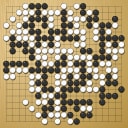Board position at the end of game EGC 2024 - Round 2 - Game 2: Fredrik Blomback vs Denis Karadaban