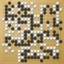 Board position at the end of game EGC 2024 - Round 4 - Game 2: Fredrik Blomback vs Junfu Dai