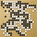 Board position at the end of game EGC 2024 - Round 4 - Game 3: Remi Campagnie vs Denis Dobranis
