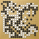 Board position at the end of game EGC 2024 - Round 6 - Game 2: Ali Jabarin vs Thomas Debarre