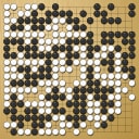 Board position at the end of game EGC 2024 - Round 7 - Game 2: Fredrik Blomback vs Thomas Debarre