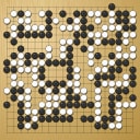 Board position at the end of game EGC 2025 - Round 3 - Game 4: Benjamin Drean-Guenaizia vs Yuze Xing
