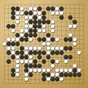 Board position at the end of game EGC 2025 - Round 5 - Game 2: Tanguy le Calve vs Benjamin Drean-Guenaizia