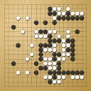 Board position at the end of game EGC 2026 - Round 1 - Game 7: Dominik Boviz vs Koichiro Habu