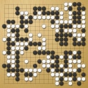 Board position at the end of game EPC 2017 - Round 1 - Game 1: Ilja Shikshin vs Ali Jabarin