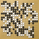Board position at the end of game EPC 2018 - Round 7 - Game 2: Ilja Shikshin vs Mateusz Surma