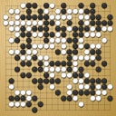 Board position at the end of game EPC 2020 - Round 3 - Game 3: Alexandr Dinerstein vs Artem Kachanovskyi