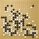Board position at the end of game EPC 2024 - Round 3 - Game 3: Artem Kachanovskyi vs Ali Jabarin