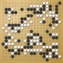 Board position at the end of game EPC 2024 - Round 5 - Game 3: Artem Kachanovskyi vs Stanislaw Frejlak