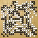 Board position at the end of game EPGC 2008 - Round 5 - Game 1: Natalia Kovaleva + Dmitrij Surin vs Manja Marz + Michael Marz