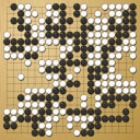 Board position at the end of game EPGC 2009 - Round 5 - Game 2: Jana Hricova + Ondrej Silt vs Jitka Bartova + Jan Hora