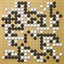 Board position at the end of game EPGC 2017 - Round 2 - Game 1: Ngoc-Trang Cao + Antoine Fenech vs Natalia Kovaleva + Dmitrij Surin