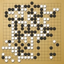 Board position at the end of game EPQ 2014 - Round 4 - Game 3: Mateusz Surma vs Benjamin Teuber