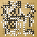 Board position at the end of game EPQ 2014 - Round 5 - Game 1: Ali Jabarin vs Mateusz Surma