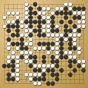Board position at the end of game EPQ 2019 - Round 2 - Game 3: Rob van Zeijst vs Cornel Burzo