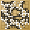 Board position at the end of game ESGC 2009 - Round 3 - Game 2: Manuela Marz vs Pal Balogh