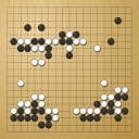 Board position at the end of game ESGC 2011 - Round 2 - Game 1: Artem Kachanovskyi vs Johannes Obenaus