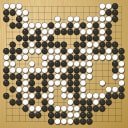 Board position at the end of game ESGC 2011 - Round 3 - Game 2: Jan Simara vs Jan Prokop